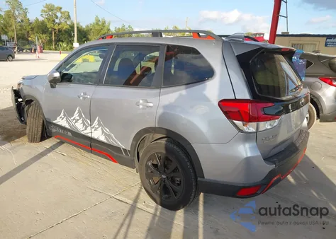 2019 Subaru Forester Sport из США, поврежденный, VIN JF2SKAKC2KH505964